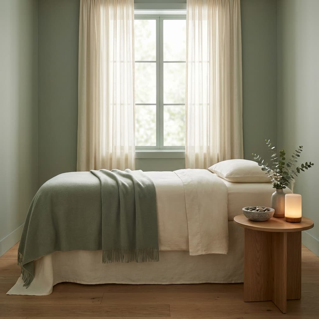 Atmósfera relajante de spa